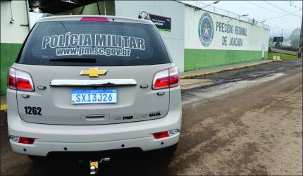 PM cumpre mandado de prisão em Joaçaba