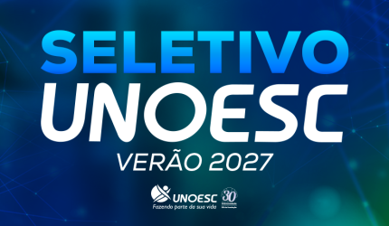 Unoesc está com inscrições abertas para o Processo Seletivo 2027
