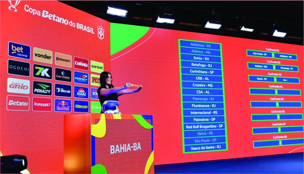 Copa do Brasil define confrontos da quarta fase