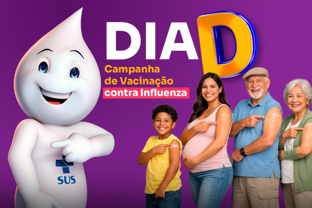 Dia D de vacinação contra gripe acontece neste sábado (28) em Santa Catarina