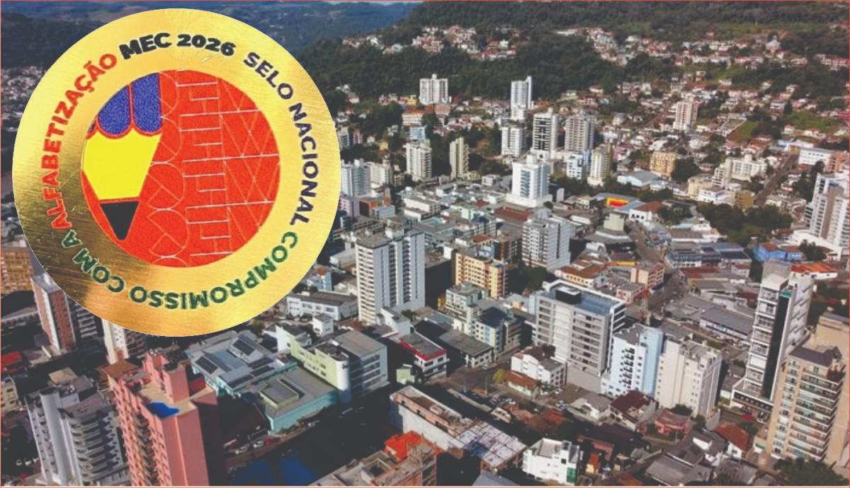 Joaçaba conquista Selo Ouro no Compromisso Nacional com a Alfabetização