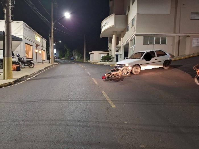 PM prende condutor por embriaguez ao volante após acidente de trânsito em Joaçaba