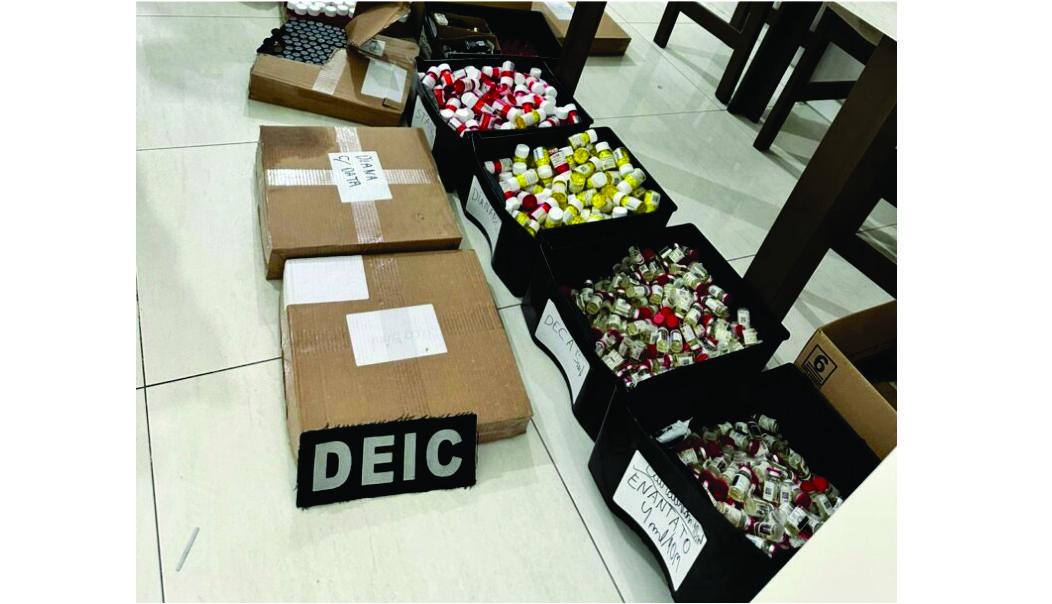 Polícia Civil deflagra operação “Reação Adversa” contra grupo por falsificar, adulterar e comercializar anabolizantes e medicamentos em SC
